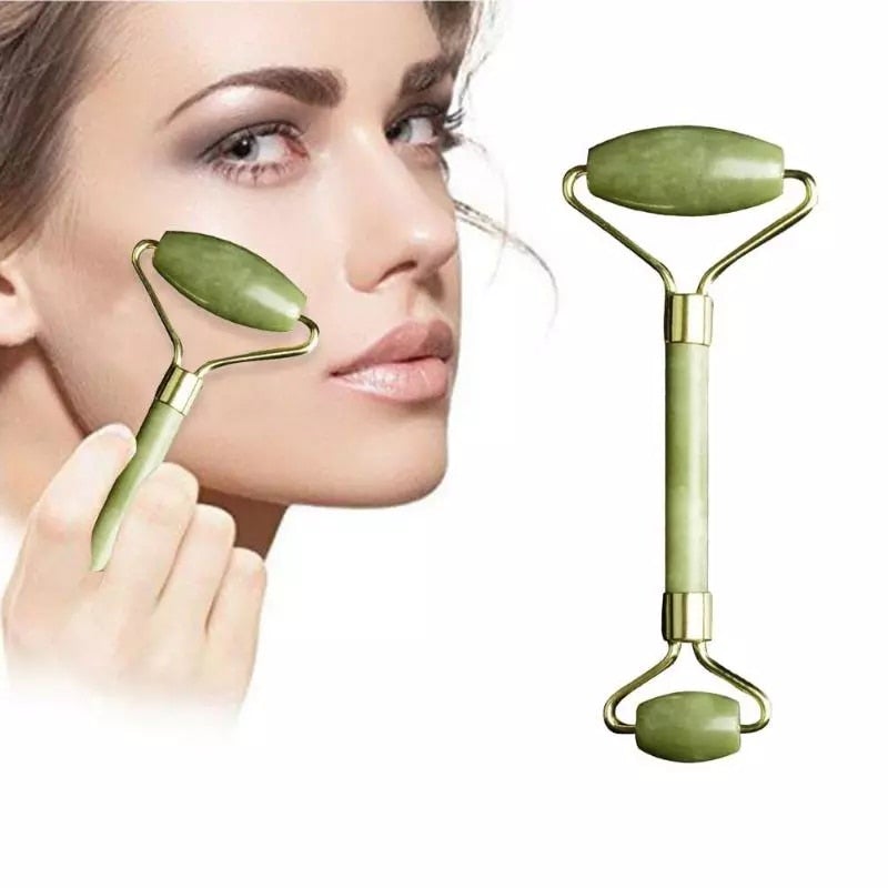 Double Head Jade Face Roller